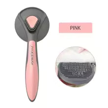Self-Cleaning Pet Grooming Brush for Cats & Dogs